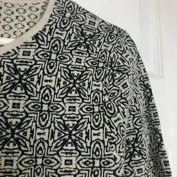 Olsen Europe Blazer White & Black Patterned Size 8 - Picture 5 of 16